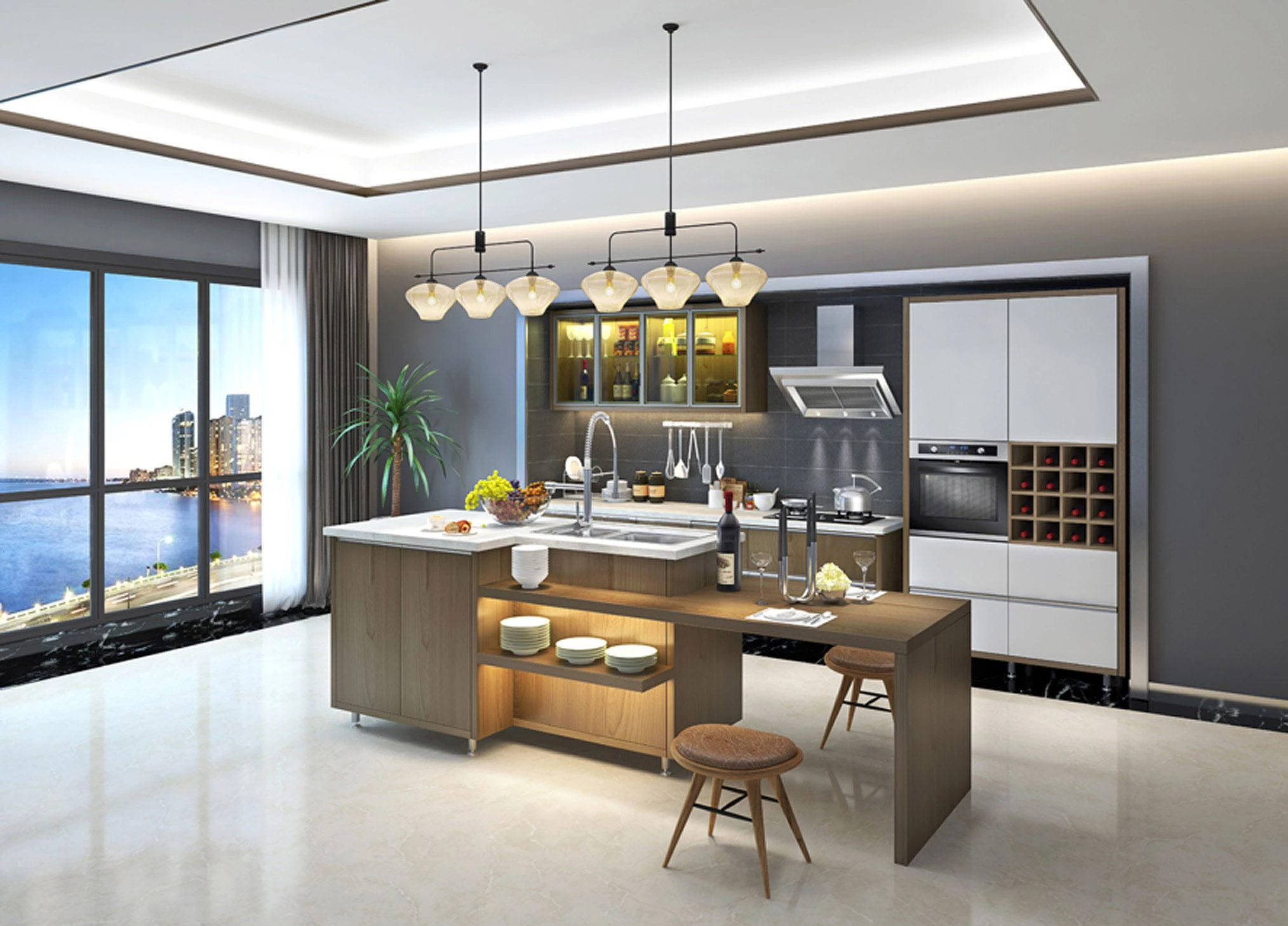 China Hot Modern Kitchen Cabinet suppliers China Hot Modern Kitchen Cabinet suppliers