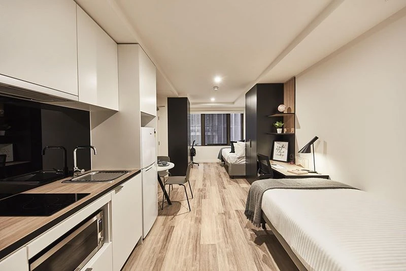 lacquer kitchen cabinet apartment