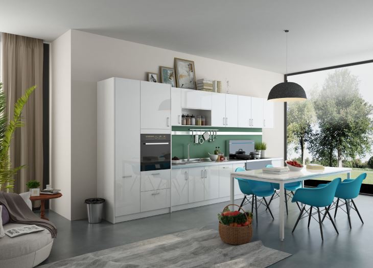 Gloss Lacquer Kitchen Cabient