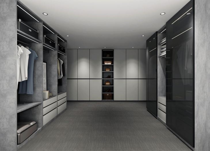 Modern Walk-in Closet