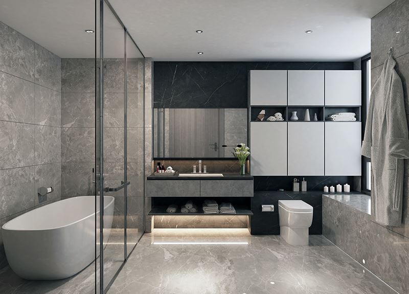 현대적인 욕실을 디자인하는 방법