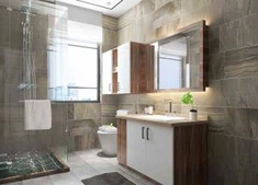 저장 현대적인 욕실 캐비닛