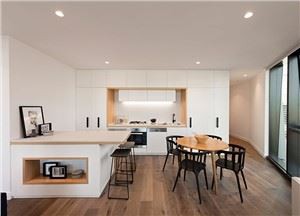 광택 MDF 주방 캐비닛